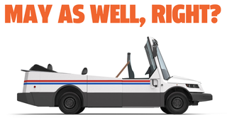 There's No Reason Not To Make A USPS Next Generation Delivery Vehicle Convertible